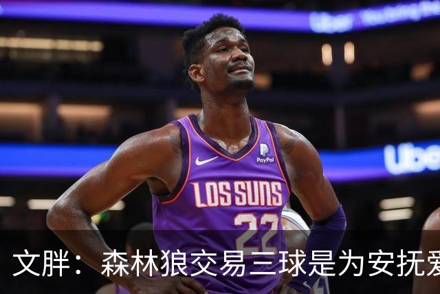 文胖：森林狼交易三球是为安抚爱德华兹 他一赛季被包夹近1000次